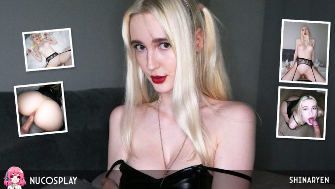 Badass Latex Cosplay With Blonde Bombshell Shinaryen Shinaryen