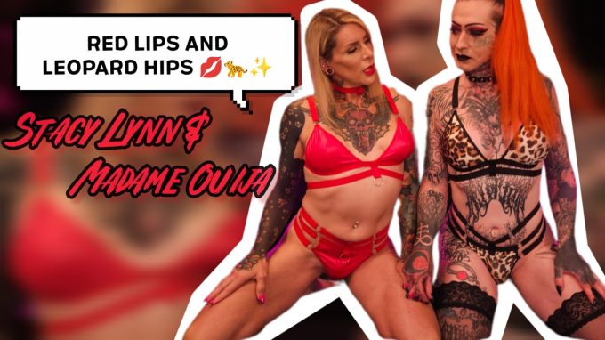 AltTransXXX Red Lips and Leopard Hips Madame Ouija, Stacy Lynn