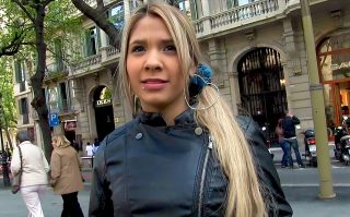 Pillada colombiana en Barcelona Alejandra Bella