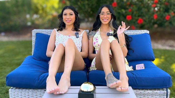 Behind The Scenes – Latinas’ Feet Ventures Giselle Amore, Penelope Woods