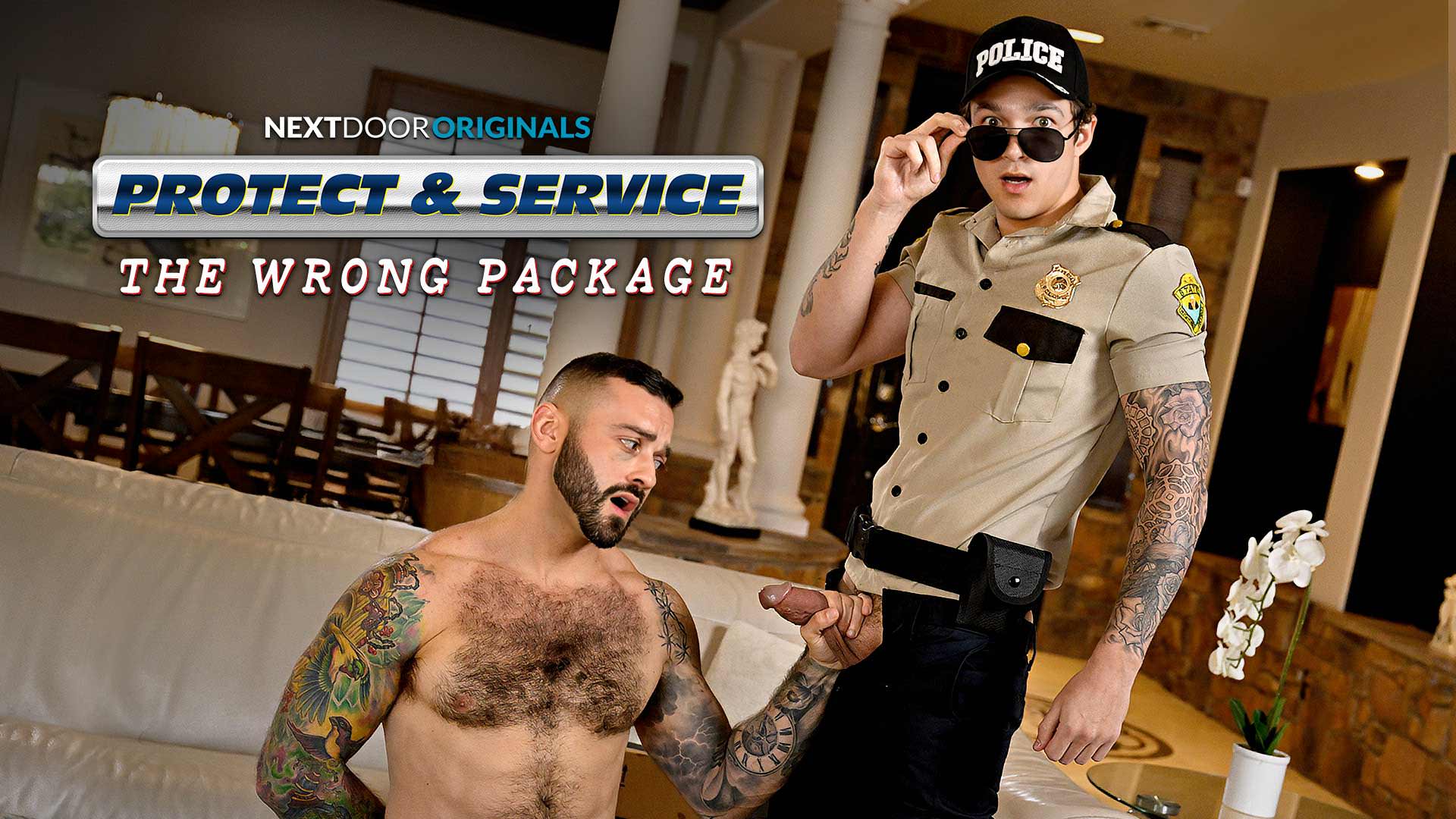 Jayden Marcos, Drew Valentino Protect and Service: The Wrong Package NextDoorOriginals NextDoorOriginals-Protect and Service: The Wrong Package-Jayden Marcos, Drew Valentino